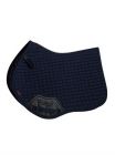Velvet Euro Saddle Pad- Dark Navy