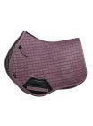 Velvet Euro Saddle Pad- Dusty Pink