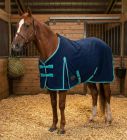 Premium Polar Fleece Cooler with Gussets and Tail Flap - Navy