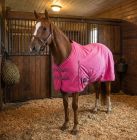 Premium Polar Fleece Cooler with Gussets and Tail Flap - Pink