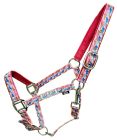 Pink Multi Horse Print Halter