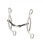 Stainless Steel Sweet Iron Dogbone H-Gag Bit