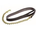 Leather Lead with Chain