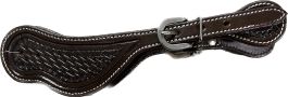 Spur Straps Sagebrush Basketweave – Tresse En Cuir Pour Homme, Couleur Naturelle – Professional's Choice