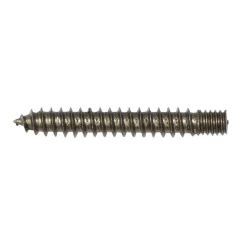 Metal Wood Screw - 1". Used to attach concho to a saddle.