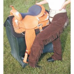 Suede Boot Cut Chaps