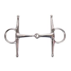 Full Cheek Stainless Steel bit.  