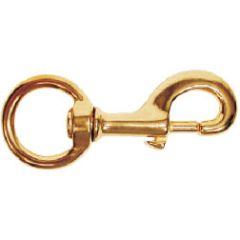 Heavy Duty Jumbo Brass Bolt Snap - 1.25"