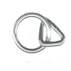 Brass Loose Loop & Ring - 5/8"