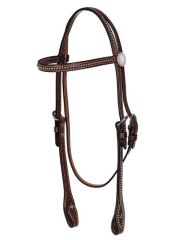 Billy Cook Browband Headstall with Spots