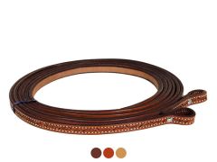 Billy Cook Floral Hand Stamped Show Reins