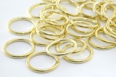 1.5" Brass Plated Ring