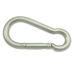 Nickel Plated Fireman's Snap - Various Sizes