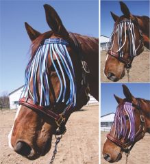 Fly Veils - Navy, Black and Purple