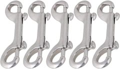 Nickel Plated Double Ended Snap - 4 1/2"