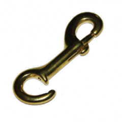 Solid Brass Coldshut Snap - 4"