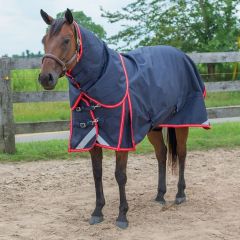 Canadian Horsewear MONARCH Reflective Trim Diablo Rainsheet - 0gm